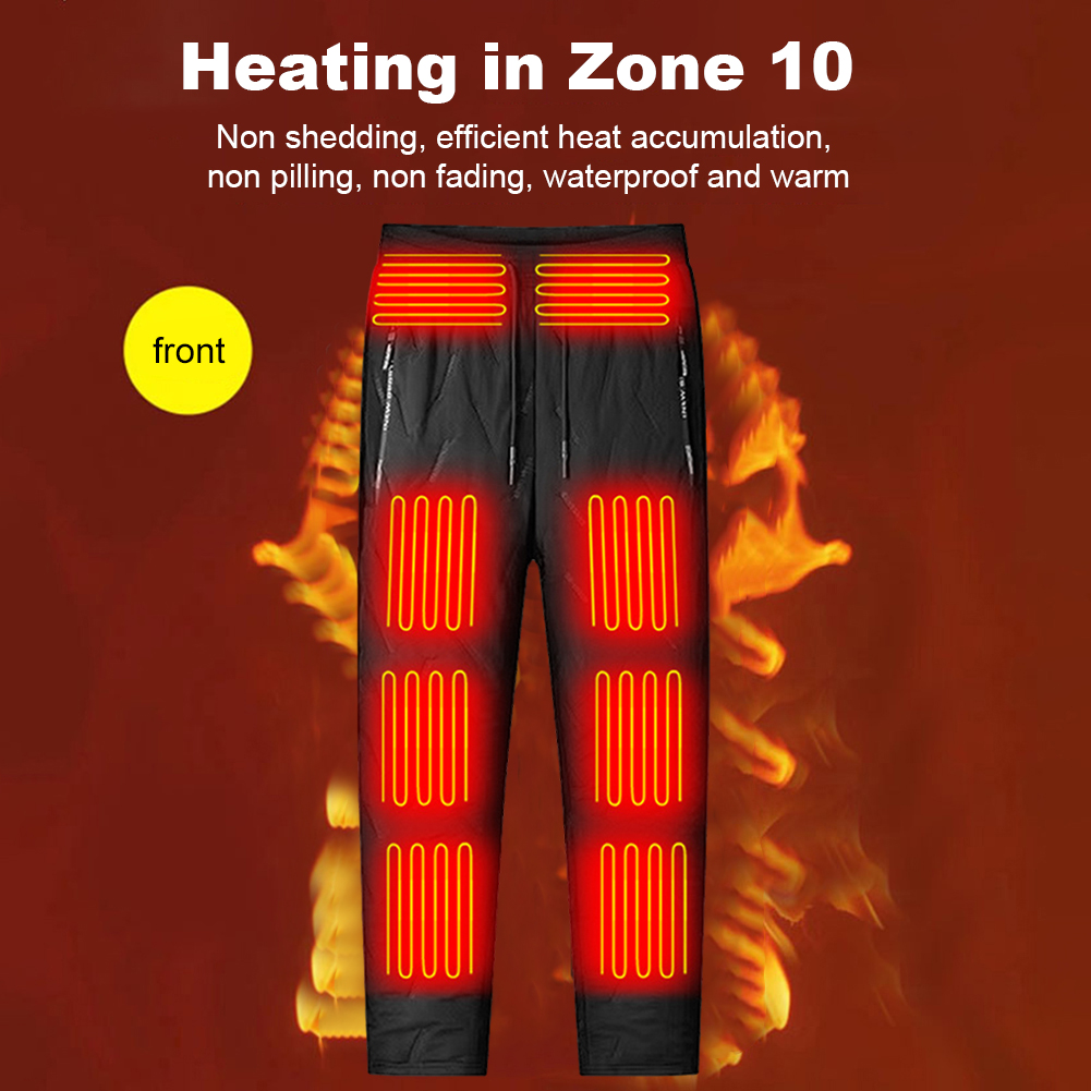 Unisexowe elektryczne spodnie  – Winter Clothing Hiking recenzja i cena