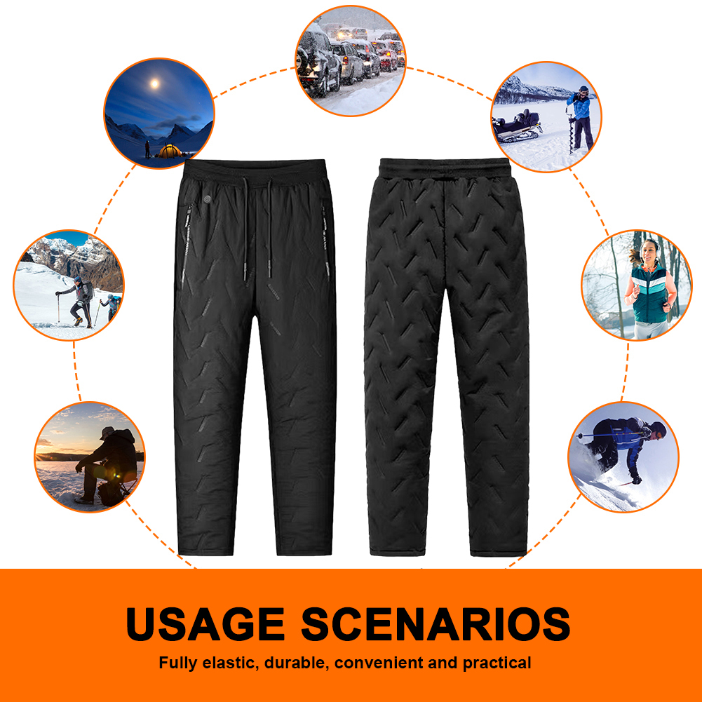 Unisexowe elektryczne spodnie  – Winter Clothing Hiking recenzja i cena