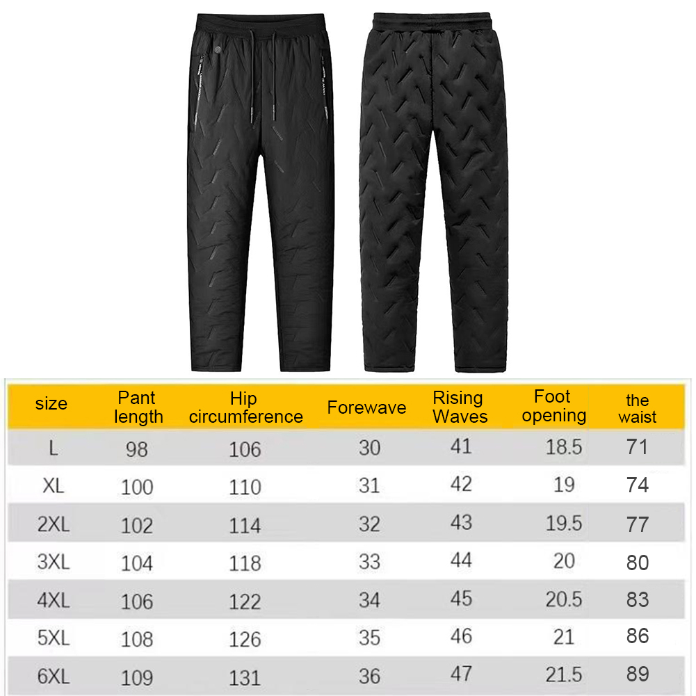 Unisexowe elektryczne spodnie  – Winter Clothing Hiking recenzja i cena
