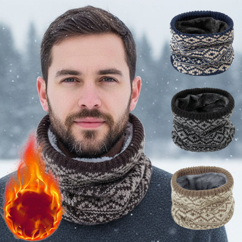 1-6 szt. Zimowy dzianinowy kom – Neck Gaiter Fleece recenzja i cena