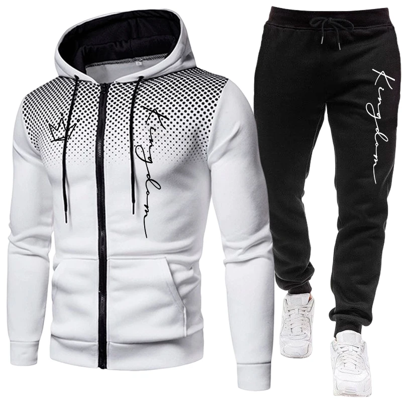 Męski dres z kurtką, casualowy – Winter Clothing Items recenzja i cena