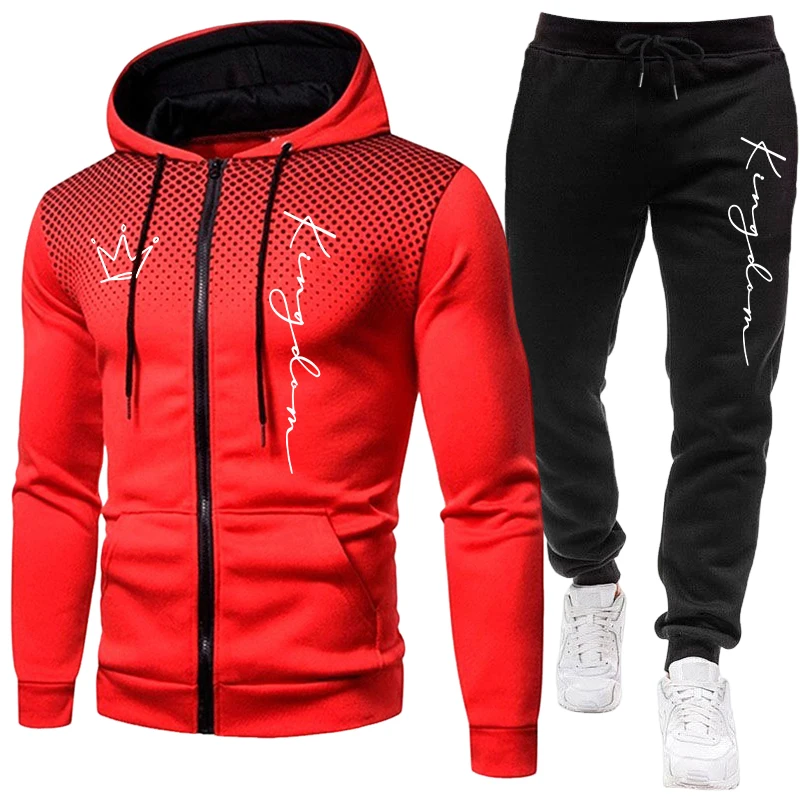 Męski dres z kurtką, casualowy – Winter Clothing Items recenzja i cena
