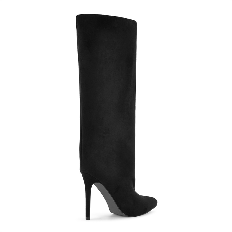 Onlymaker Czarne Kozaki za Kol – Winter Clothing For Woman recenzja i cena