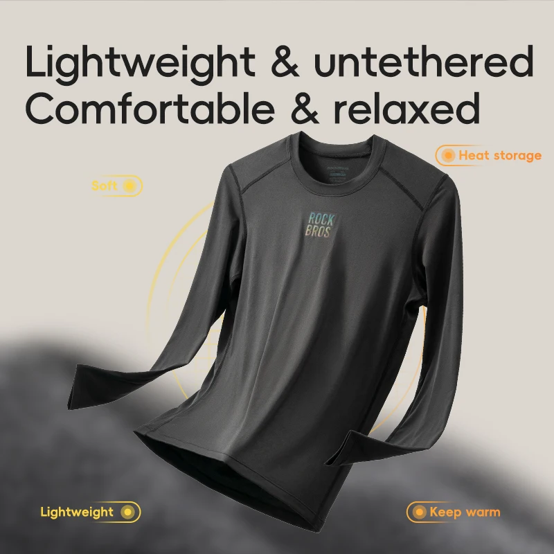 ROCKBROS Zimowe ciepłe warstwy – Winter Clothing Hiking recenzja i cena