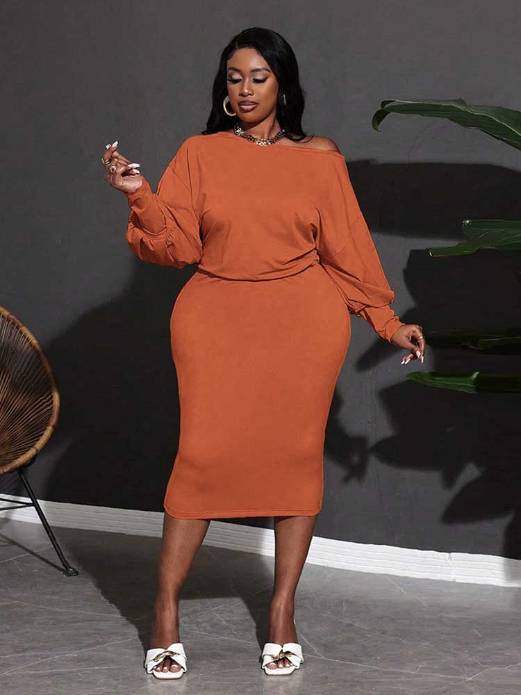 Sukienki jesienne i zimowe Plu – Winter Clothing Plus Size recenzja i cena