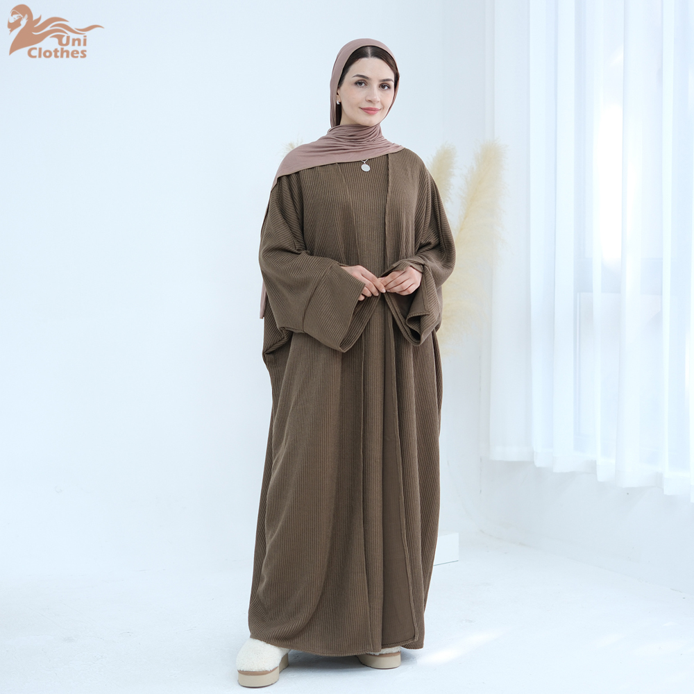 Abaja Gruba Dzianinowa Zimowa  – Winter Clothing Dubai recenzja i cena