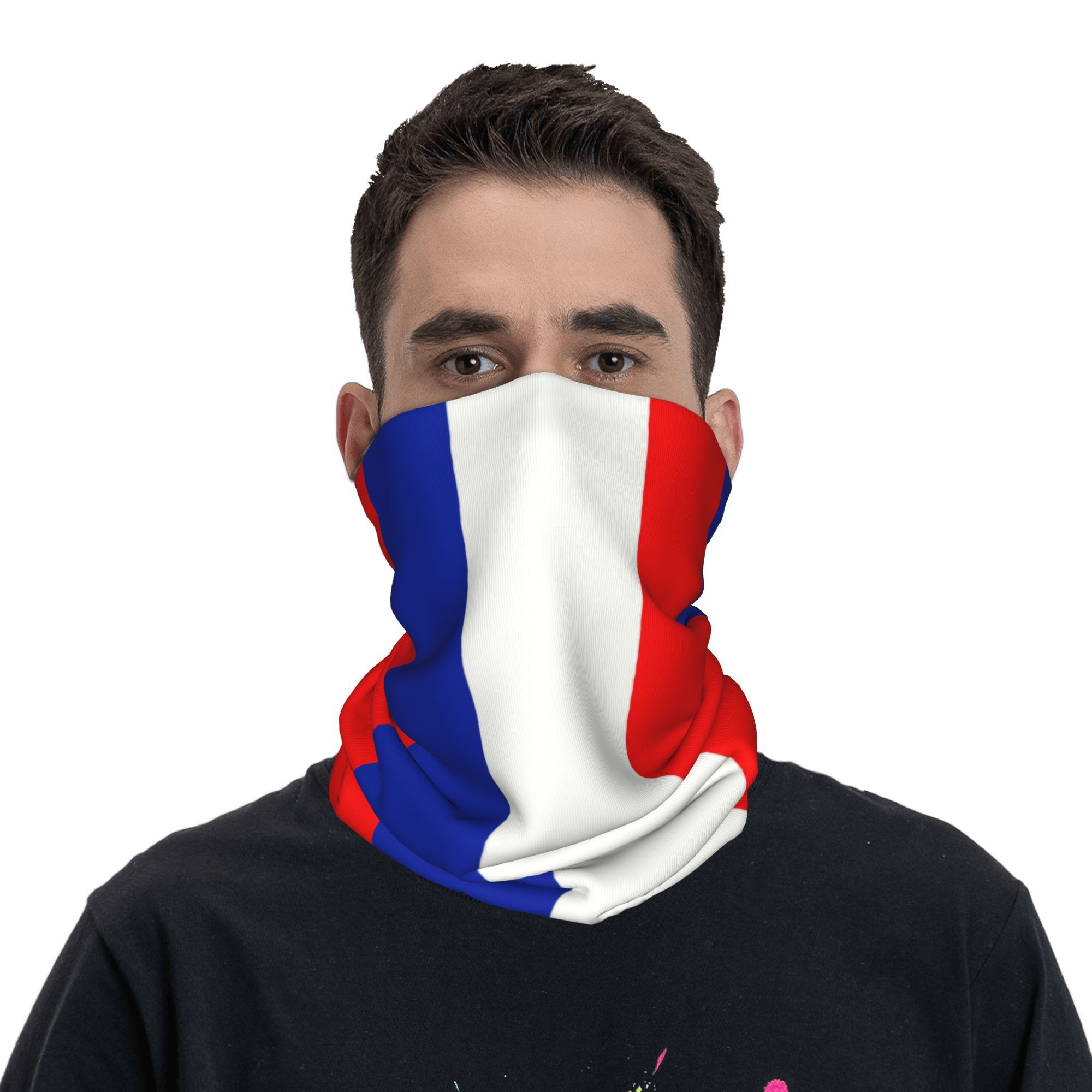 Francuska Flaga Francja Bandan – Neck Gaiter Fleece recenzja i cena
