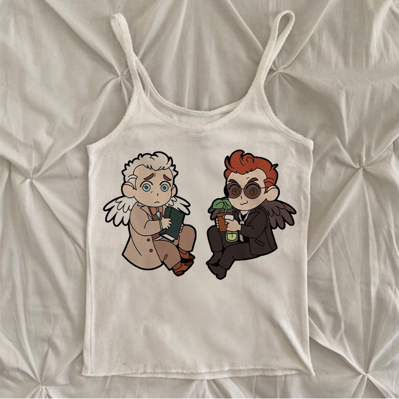 Good OmensY2k Good Omens Print – Winter Clothing Store recenzja i cena