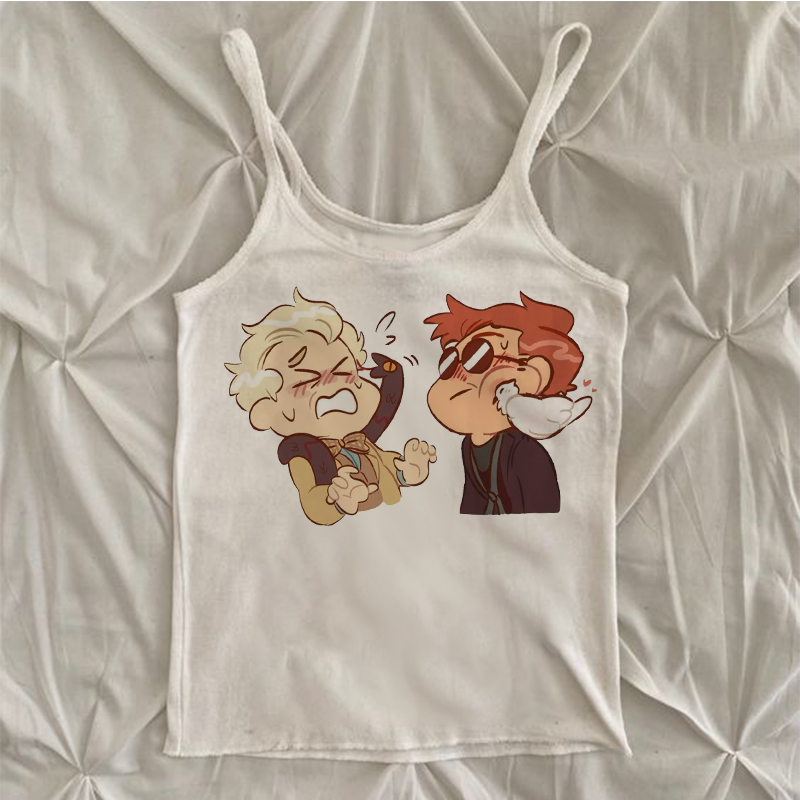 Good OmensY2k Good Omens Print – Winter Clothing Store recenzja i cena