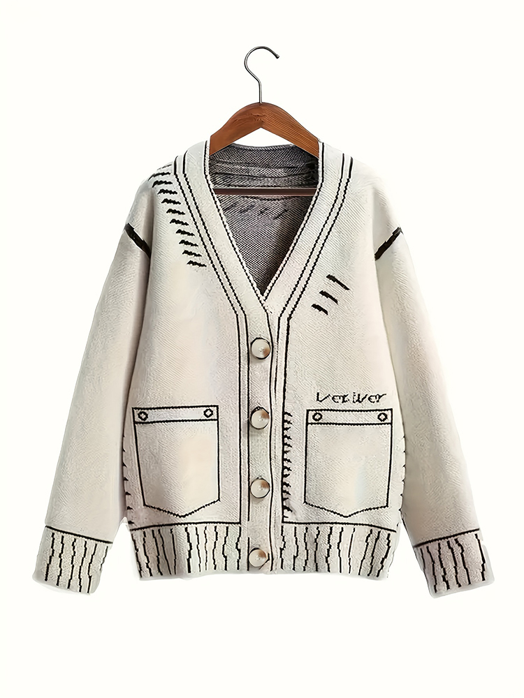 Damski kardigan zapinany na gu – Winter Clothing For Sale recenzja i cena