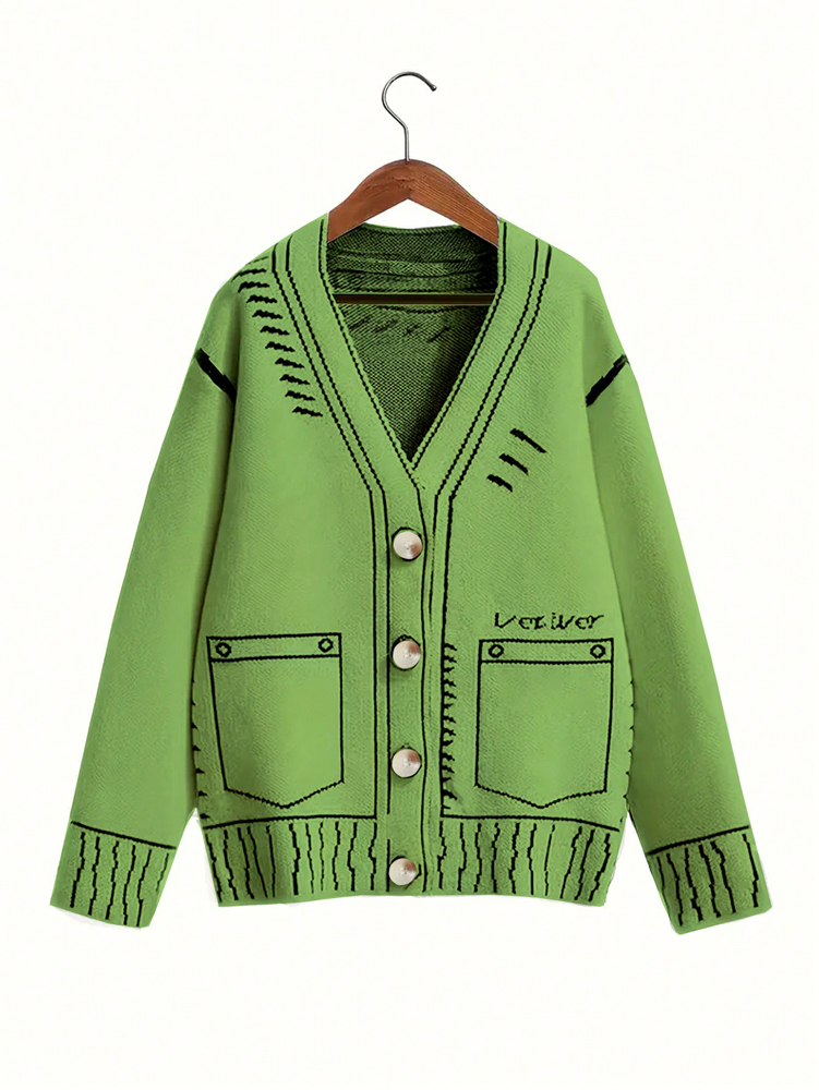 Damski kardigan zapinany na gu – Winter Clothing For Sale recenzja i cena