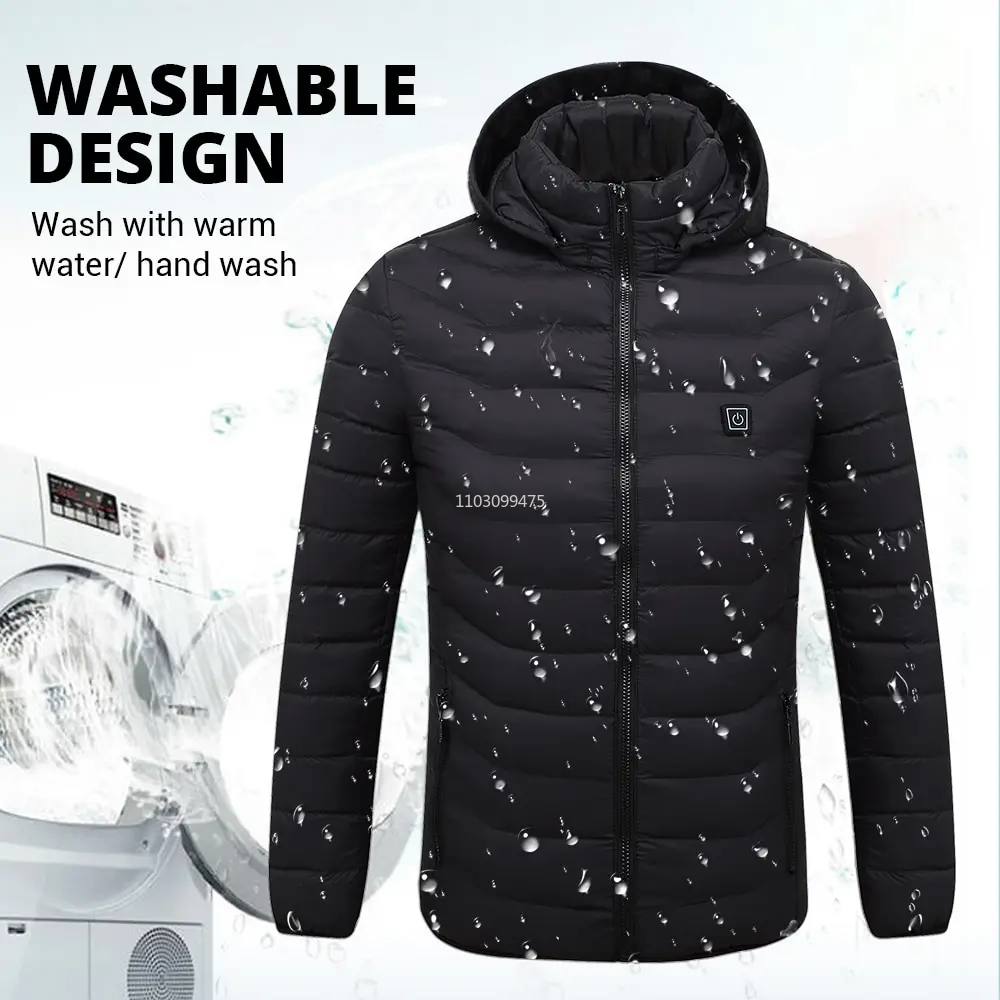 Kurtka grzewcza USB z 21 stref – Winter Clothing Hiking recenzja i cena
