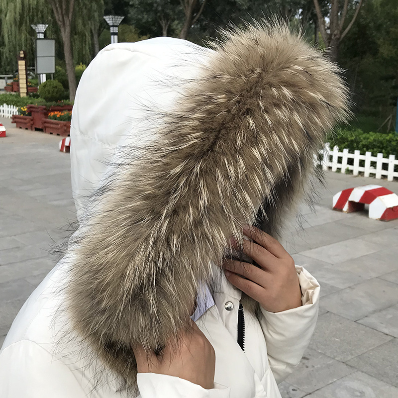 Kołnierz z prawdziwego futra d – Winter Clothing For Sale recenzja i cena