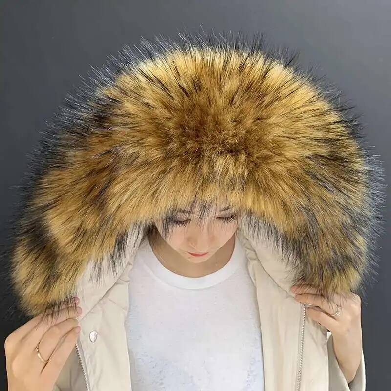 Odpinany kołnierz ze sztuczneg – Winter Clothing For Sale recenzja i cena