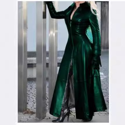 Kurtka damska z imitacji skóry – Winter Clothing Plus Size recenzja i cena