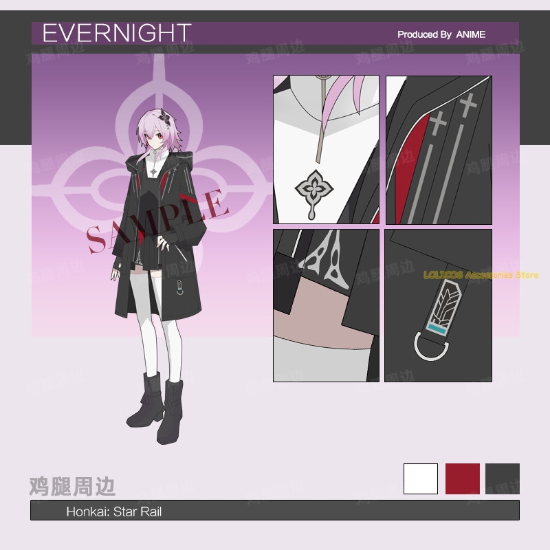 Kostium Cosplay Evernight Honk – Winter Clothing Items recenzja i cena