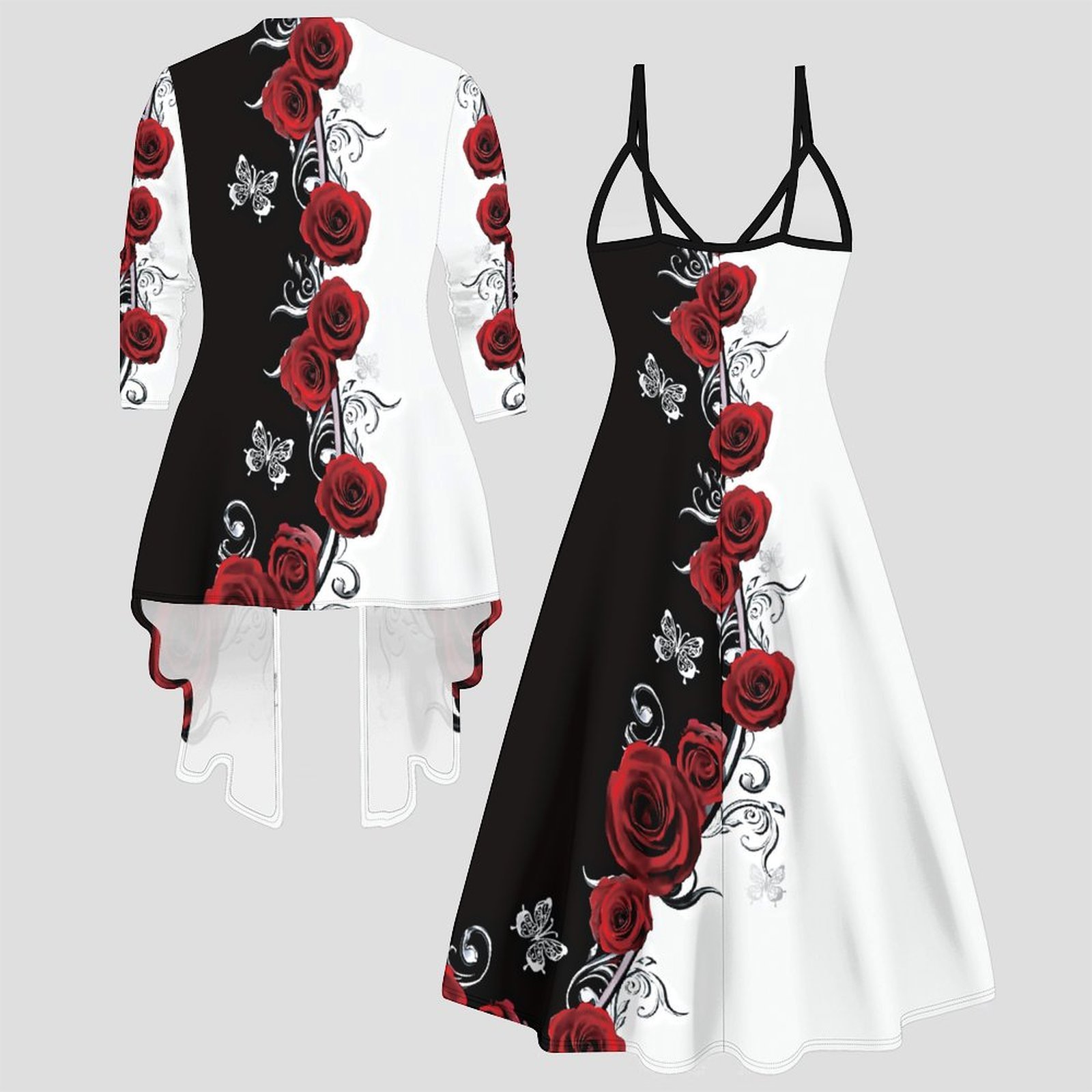 Damski dwuczęściowy zestaw: su – Winter Clothing For Sale recenzja i cena